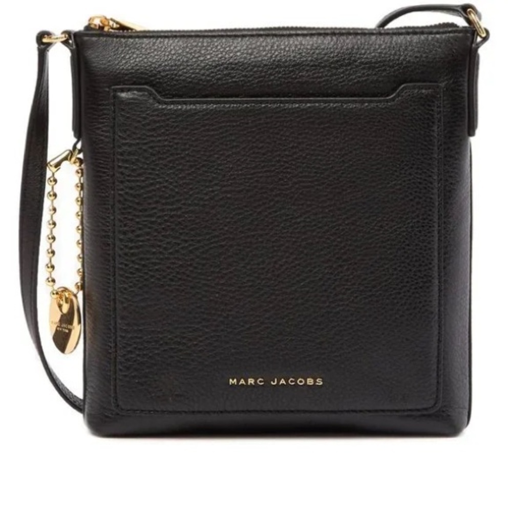 Marc Jacobs Women's Tourst NS Leather Crossbody Bag Black